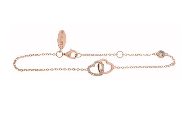 Armband mit Herzen & Zirkonia