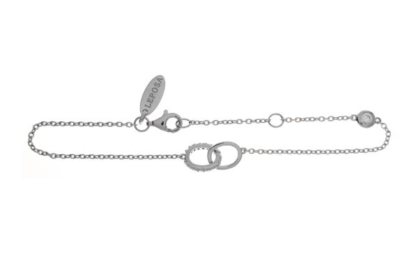 Armband mit Ringen & Zirkonia